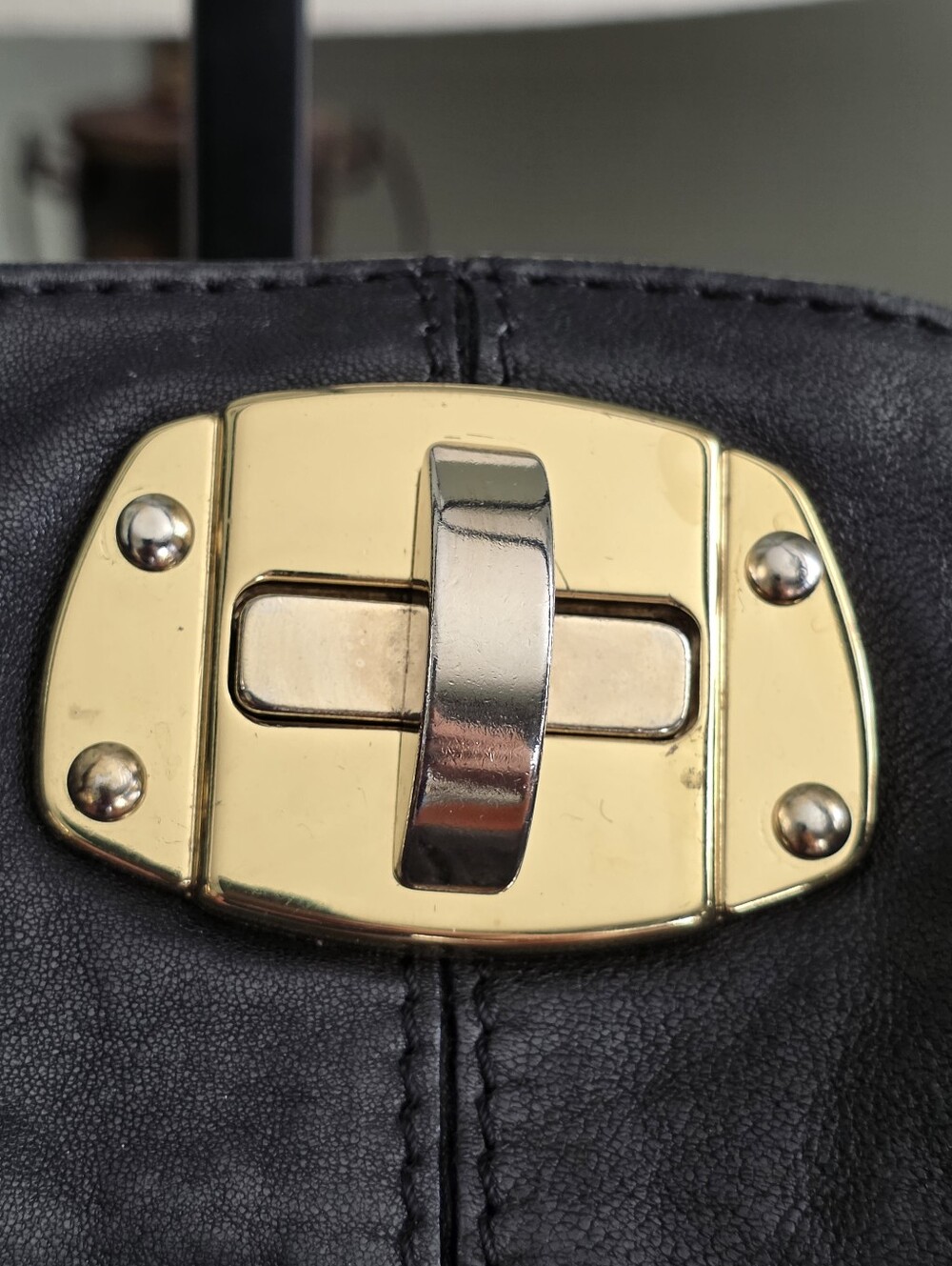 Paolo Masi Leopard Calf Hair Black Leather Shoulder Bag Made in Italy Y2K - Picture 7 of 16